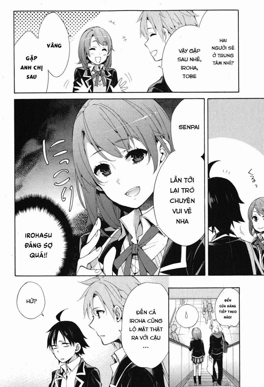 Chuyện Tình Thanh Xuân Bi Hài Của Tôi Quả Nhiên Là Sai Lầm 32 trang 26