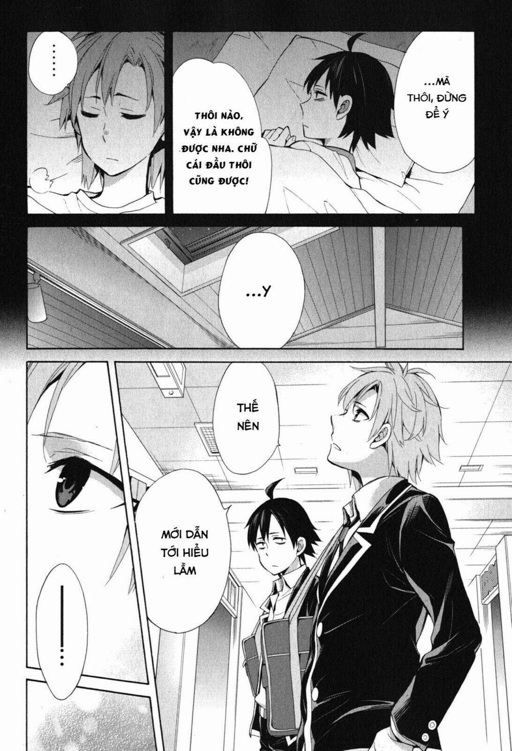 Chuyện Tình Thanh Xuân Bi Hài Của Tôi Quả Nhiên Là Sai Lầm 32 trang 29