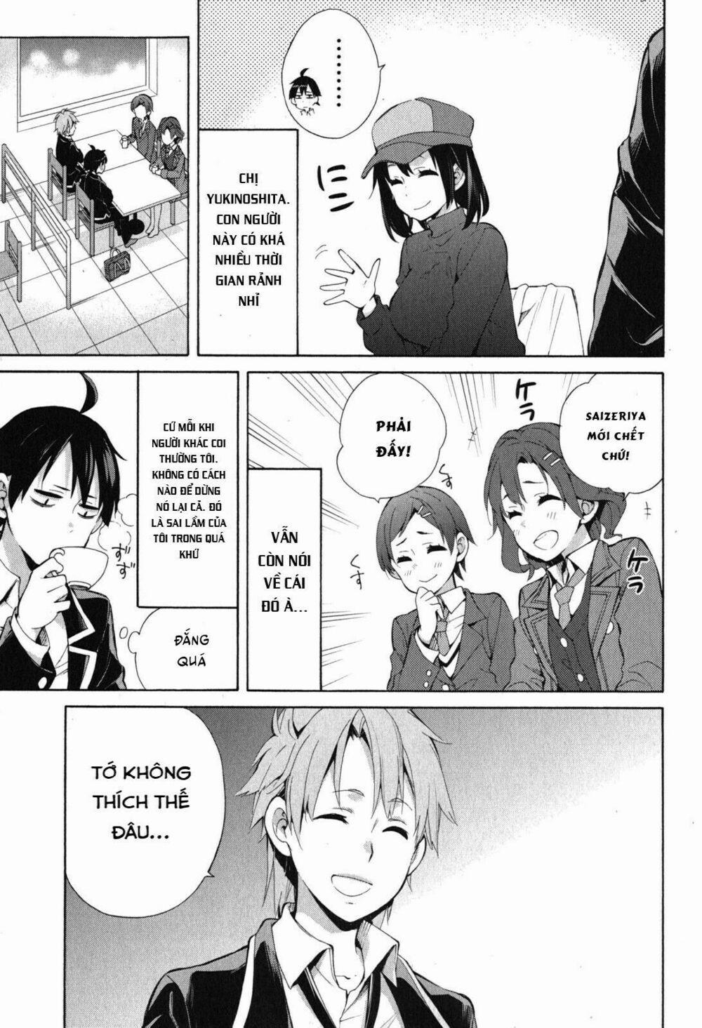 Chuyện Tình Thanh Xuân Bi Hài Của Tôi Quả Nhiên Là Sai Lầm 32 trang 32