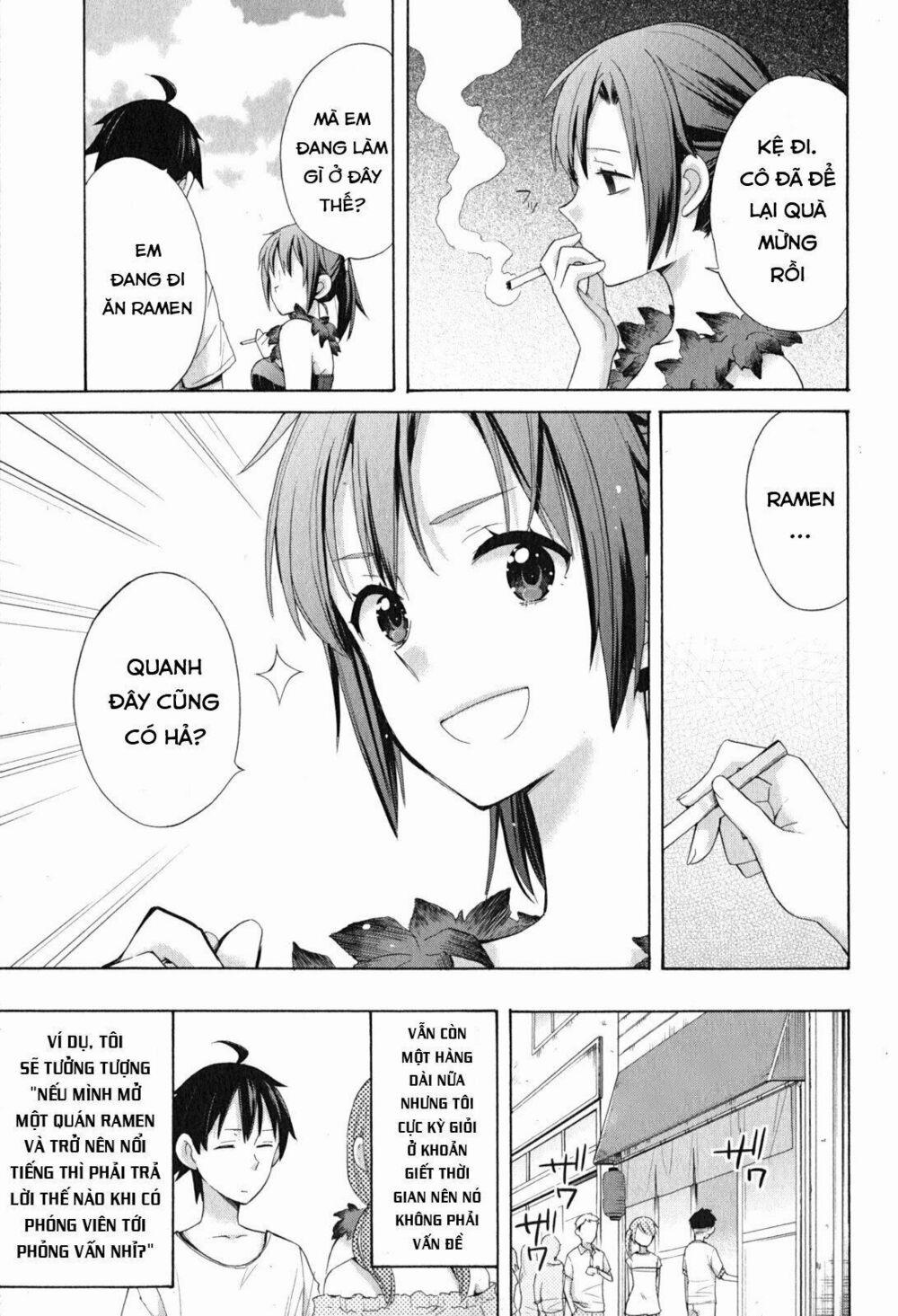 Chuyện Tình Thanh Xuân Bi Hài Của Tôi Quả Nhiên Là Sai Lầm 33.5 trang 11