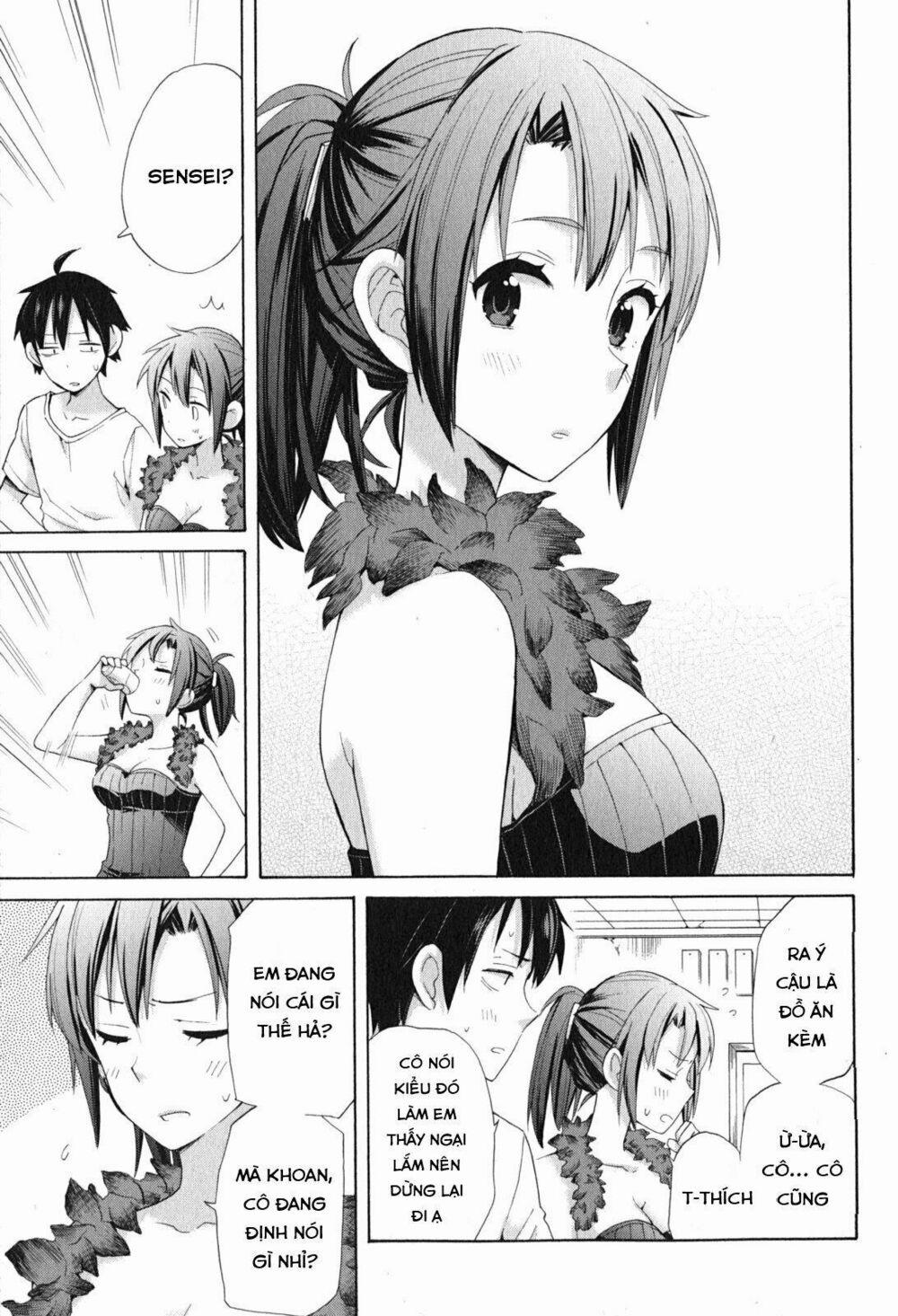 Chuyện Tình Thanh Xuân Bi Hài Của Tôi Quả Nhiên Là Sai Lầm 33.5 trang 17