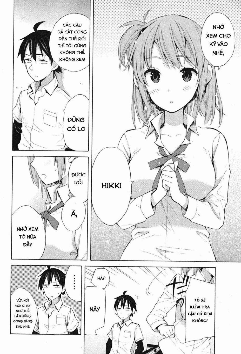 Chuyện Tình Thanh Xuân Bi Hài Của Tôi Quả Nhiên Là Sai Lầm 33.5 trang 25