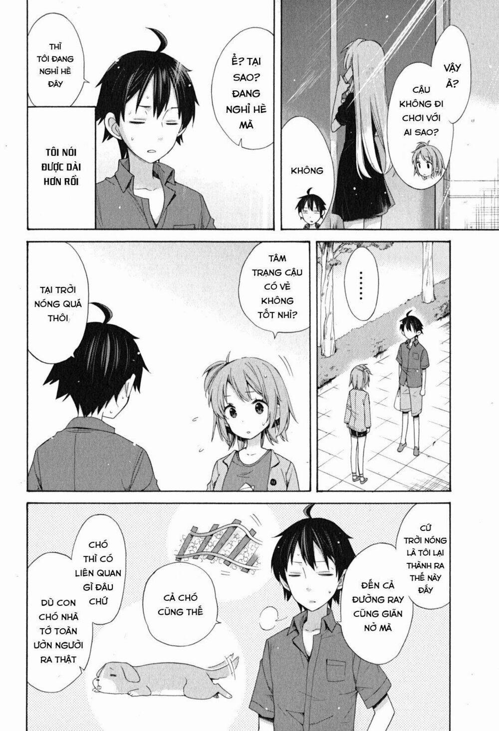 Chuyện Tình Thanh Xuân Bi Hài Của Tôi Quả Nhiên Là Sai Lầm 33.5 trang 4