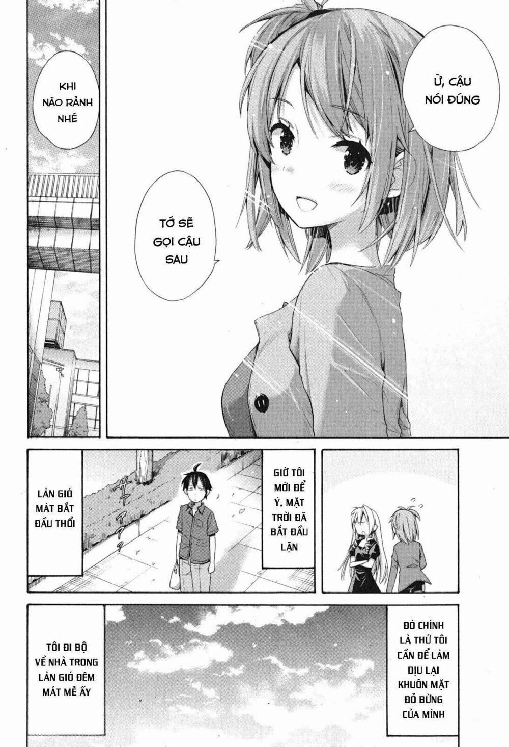 Chuyện Tình Thanh Xuân Bi Hài Của Tôi Quả Nhiên Là Sai Lầm 33.5 trang 8