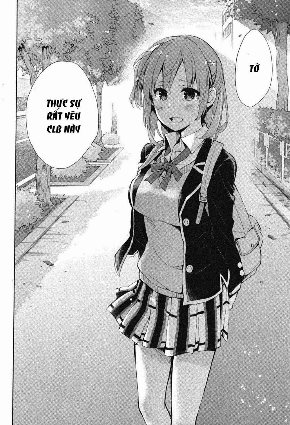 Chuyện Tình Thanh Xuân Bi Hài Của Tôi Quả Nhiên Là Sai Lầm 33 trang 20