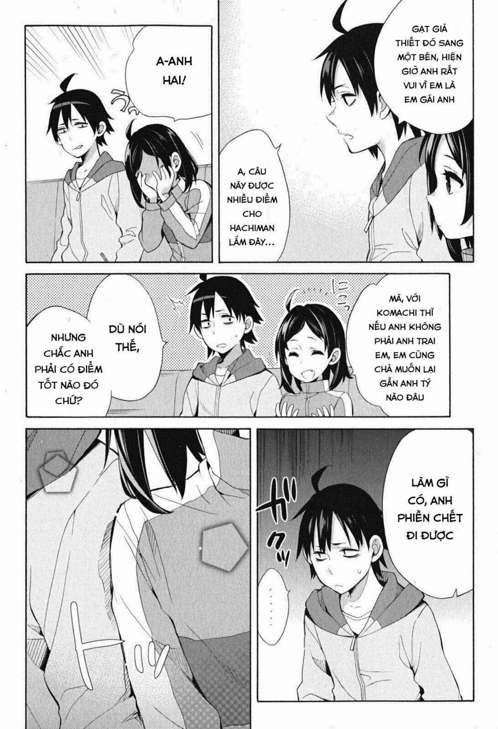 Chuyện Tình Thanh Xuân Bi Hài Của Tôi Quả Nhiên Là Sai Lầm 33 trang 34