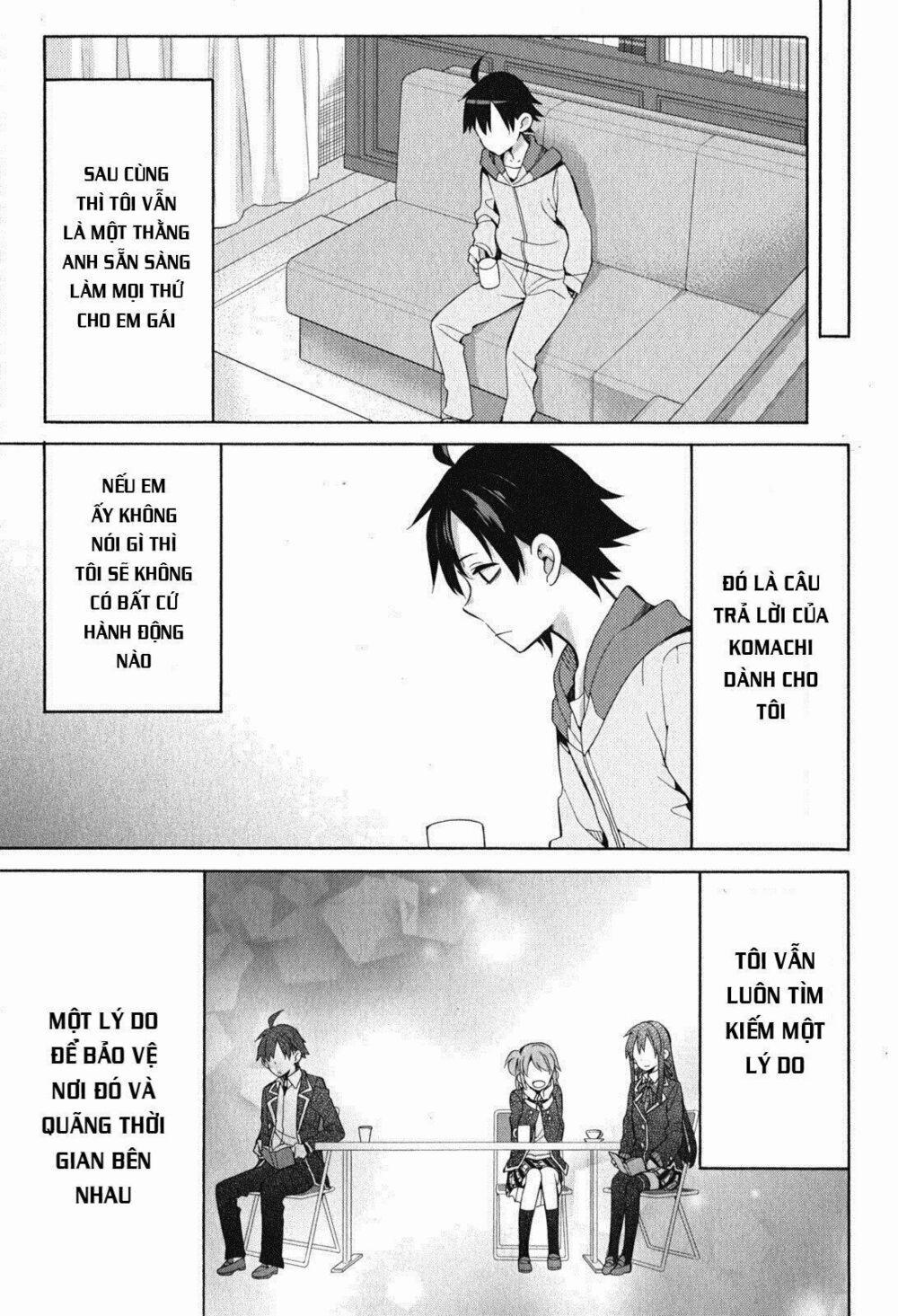 Chuyện Tình Thanh Xuân Bi Hài Của Tôi Quả Nhiên Là Sai Lầm 33 trang 39