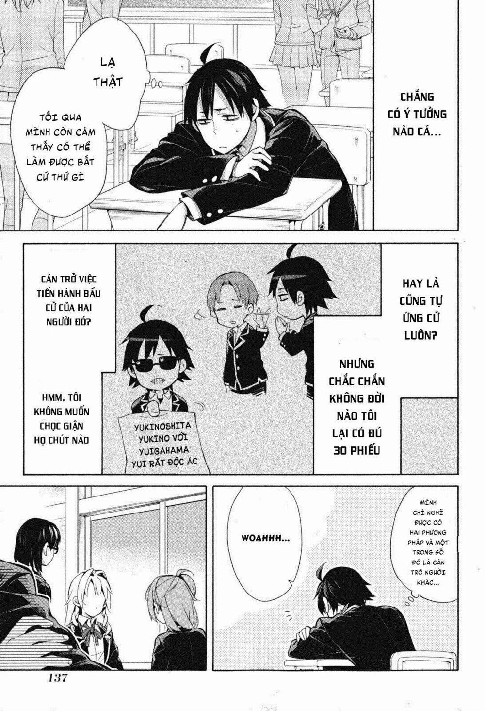 Chuyện Tình Thanh Xuân Bi Hài Của Tôi Quả Nhiên Là Sai Lầm 33 trang 41