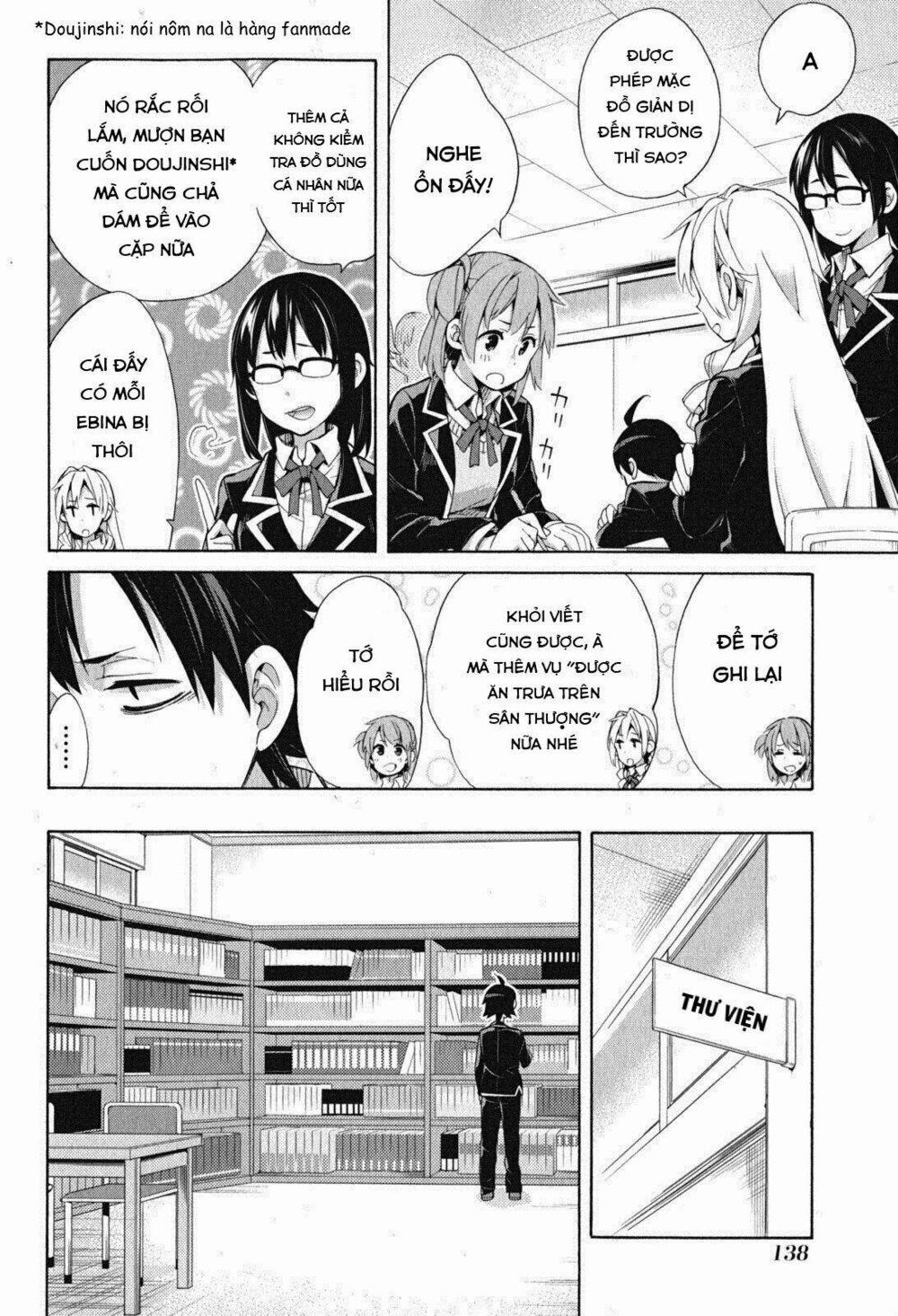 Chuyện Tình Thanh Xuân Bi Hài Của Tôi Quả Nhiên Là Sai Lầm 33 trang 42