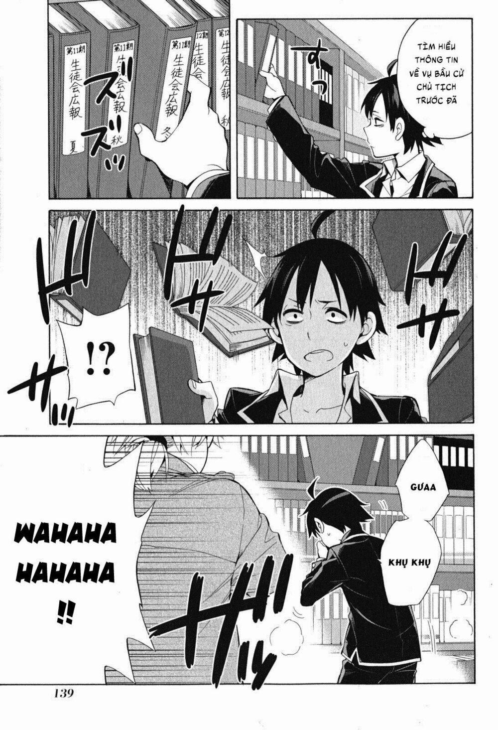 Chuyện Tình Thanh Xuân Bi Hài Của Tôi Quả Nhiên Là Sai Lầm 33 trang 43