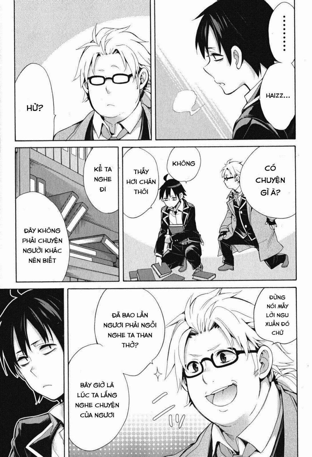 Chuyện Tình Thanh Xuân Bi Hài Của Tôi Quả Nhiên Là Sai Lầm 33 trang 45