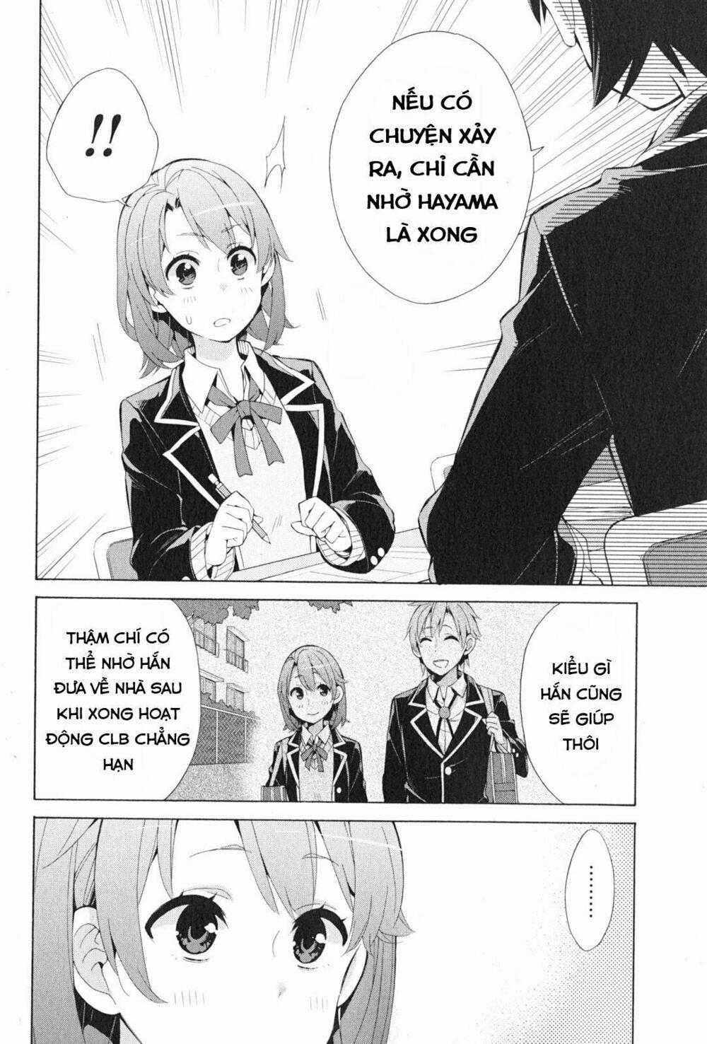 Chuyện Tình Thanh Xuân Bi Hài Của Tôi Quả Nhiên Là Sai Lầm 34 trang 16