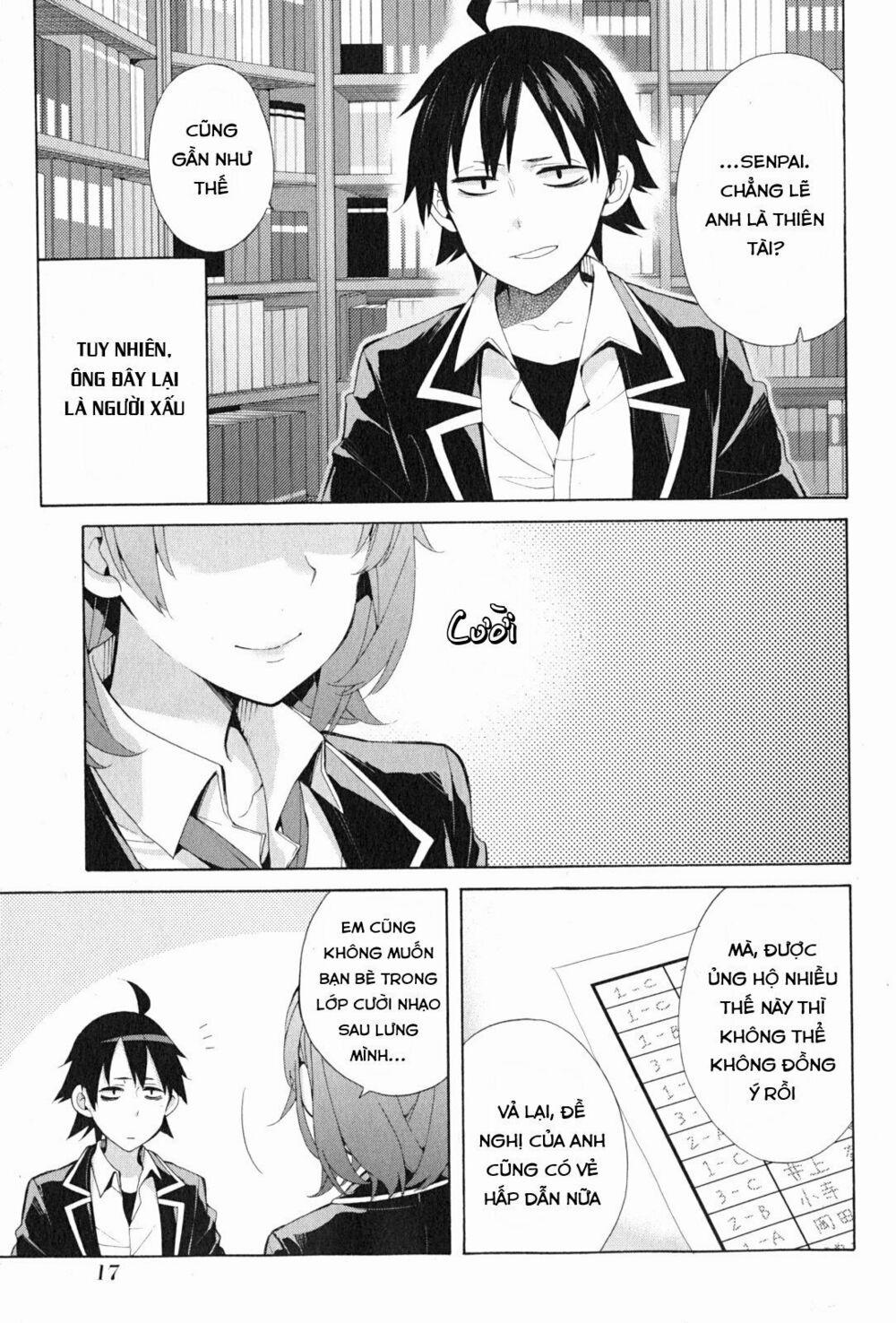 Chuyện Tình Thanh Xuân Bi Hài Của Tôi Quả Nhiên Là Sai Lầm 34 trang 17