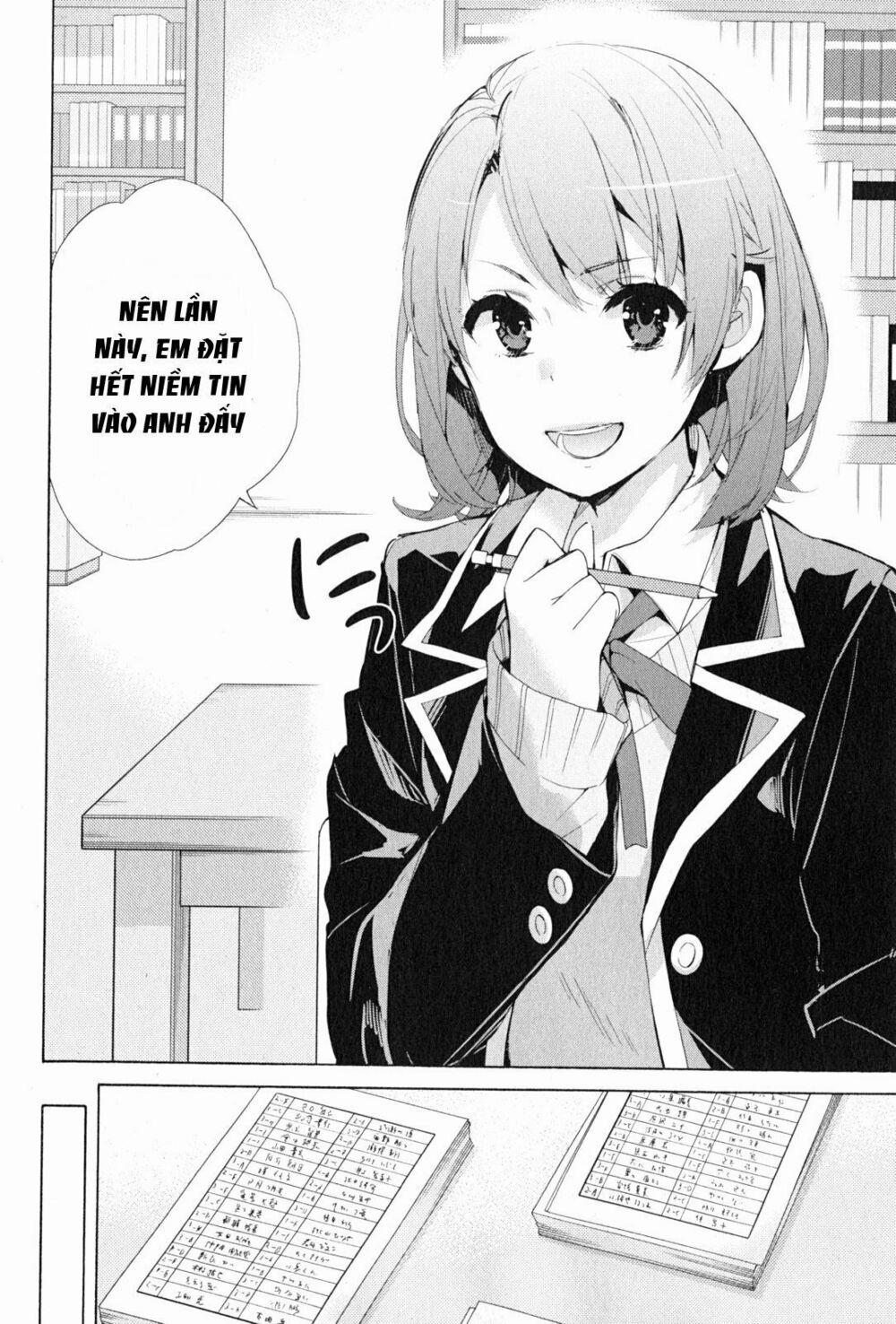 Chuyện Tình Thanh Xuân Bi Hài Của Tôi Quả Nhiên Là Sai Lầm 34 trang 18