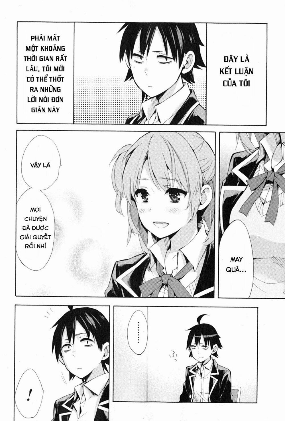 Chuyện Tình Thanh Xuân Bi Hài Của Tôi Quả Nhiên Là Sai Lầm 34 trang 26