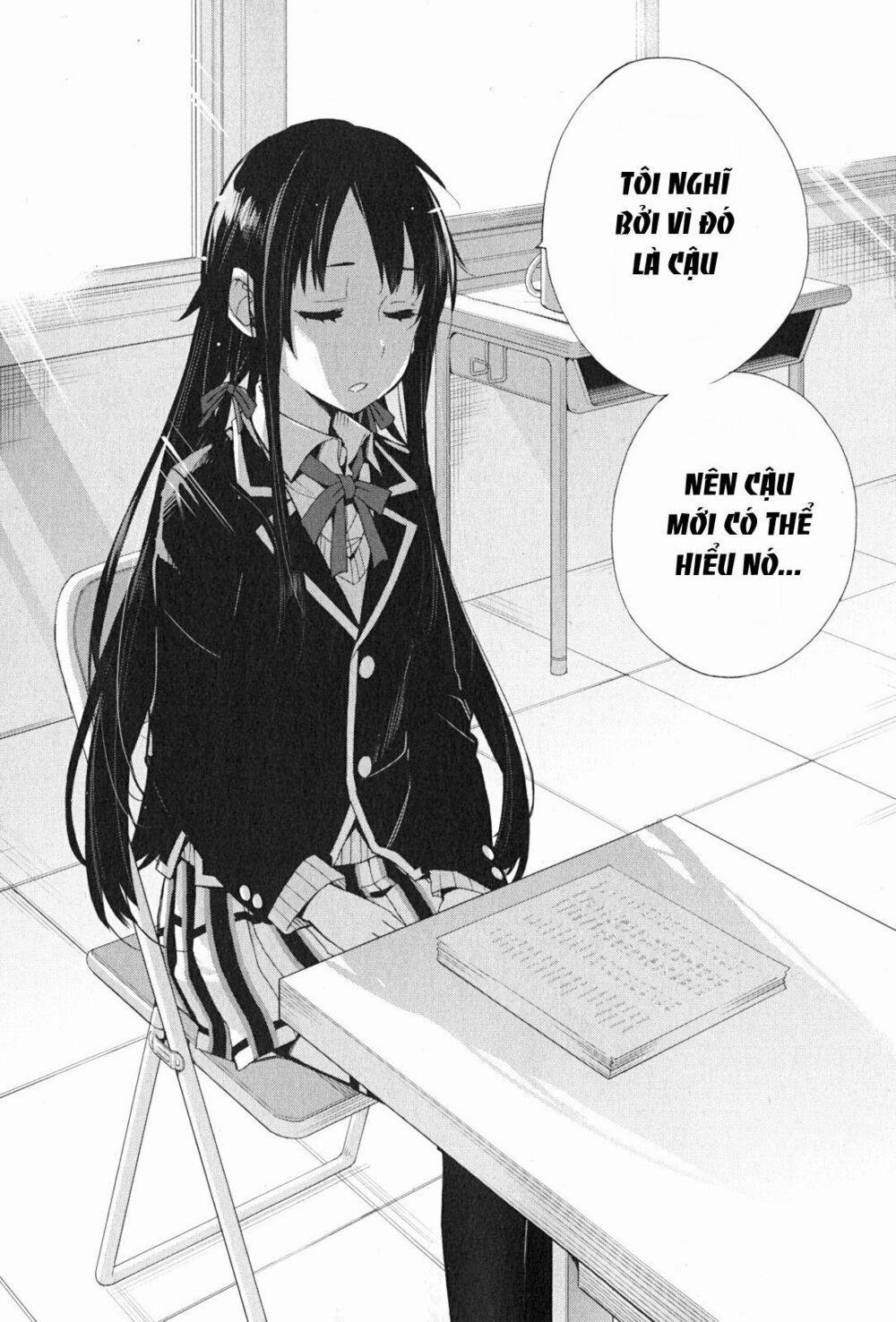 Chuyện Tình Thanh Xuân Bi Hài Của Tôi Quả Nhiên Là Sai Lầm 34 trang 28