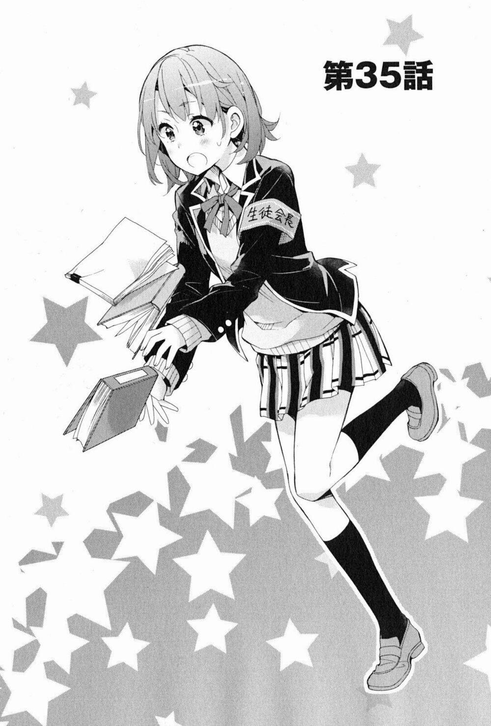 Chuyện Tình Thanh Xuân Bi Hài Của Tôi Quả Nhiên Là Sai Lầm 35 trang 1