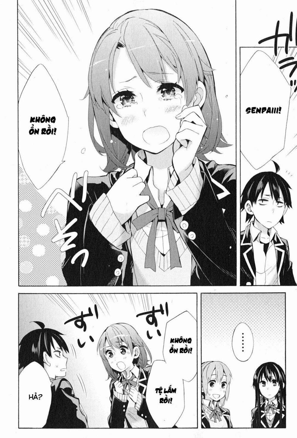 Chuyện Tình Thanh Xuân Bi Hài Của Tôi Quả Nhiên Là Sai Lầm 35 trang 14