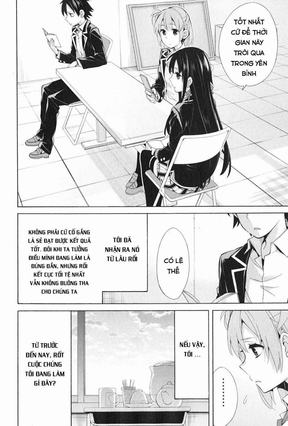 Chuyện Tình Thanh Xuân Bi Hài Của Tôi Quả Nhiên Là Sai Lầm 35 trang 30