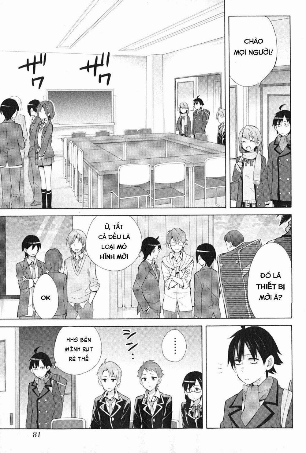 Chuyện Tình Thanh Xuân Bi Hài Của Tôi Quả Nhiên Là Sai Lầm 35 trang 35