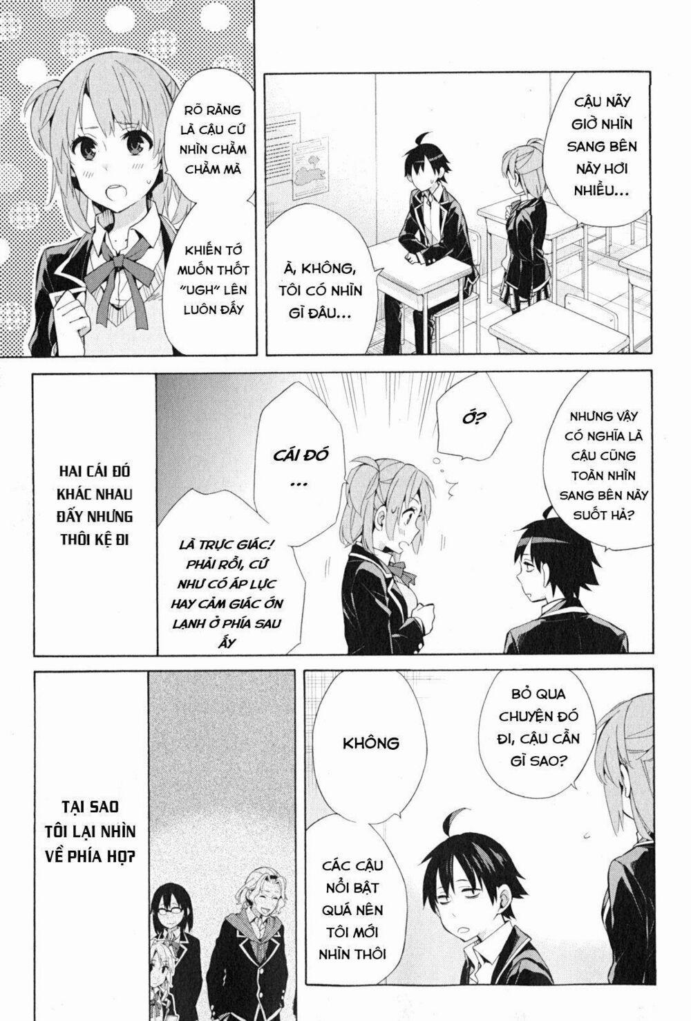 Chuyện Tình Thanh Xuân Bi Hài Của Tôi Quả Nhiên Là Sai Lầm 35 trang 7