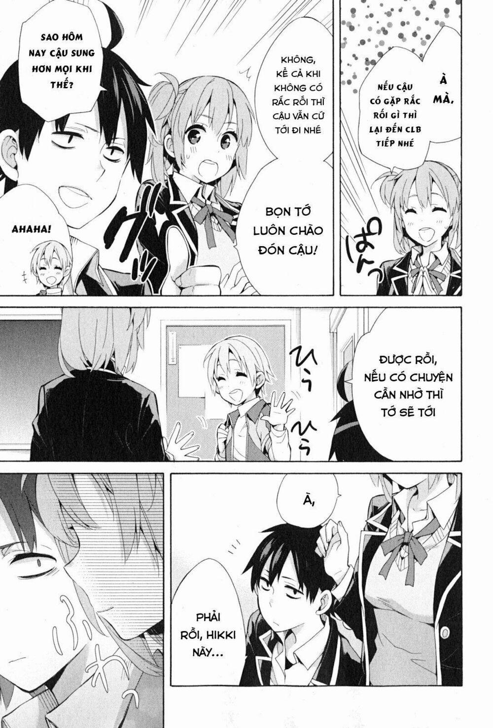 Chuyện Tình Thanh Xuân Bi Hài Của Tôi Quả Nhiên Là Sai Lầm 35 trang 9