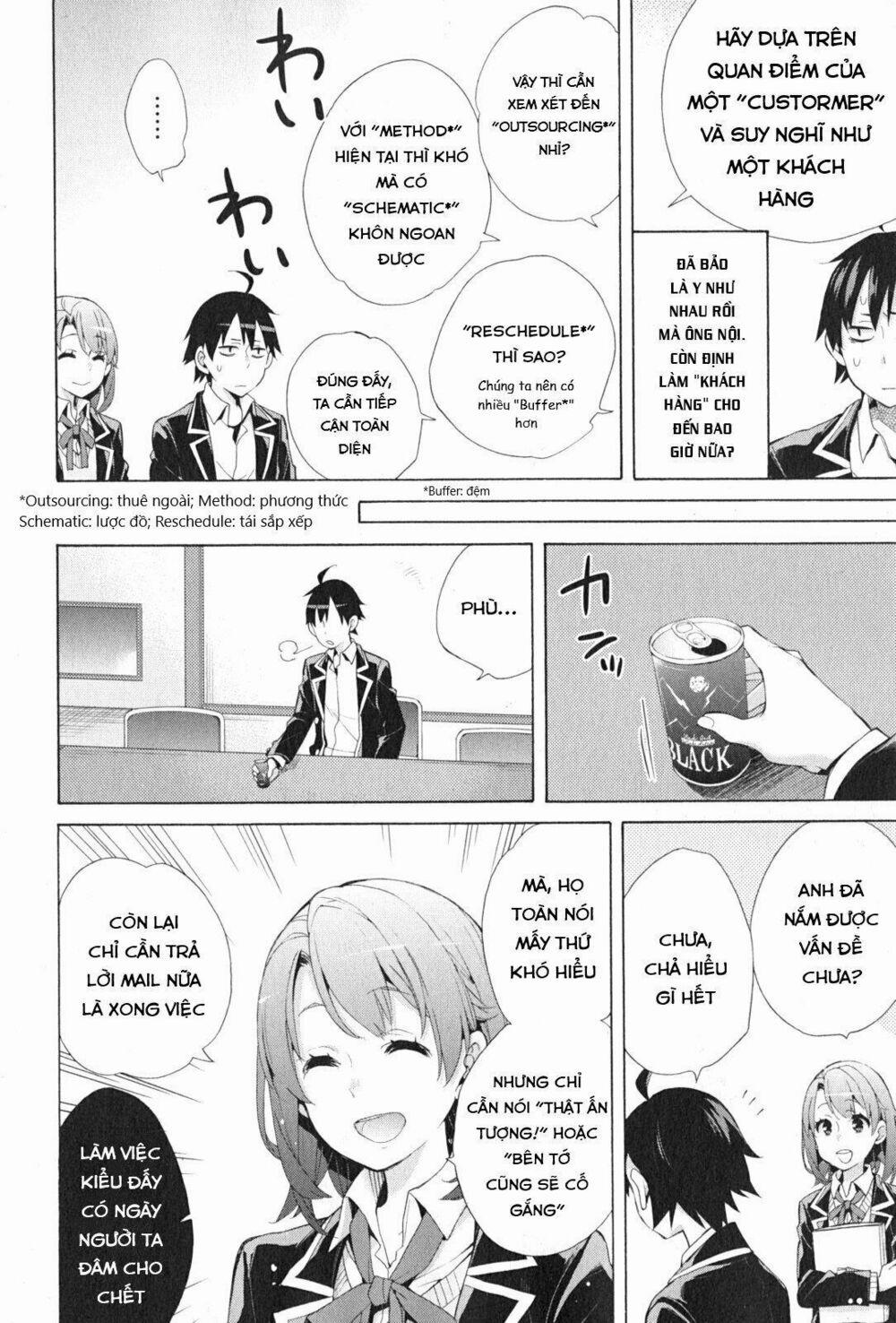 Chuyện Tình Thanh Xuân Bi Hài Của Tôi Quả Nhiên Là Sai Lầm 36 trang 11