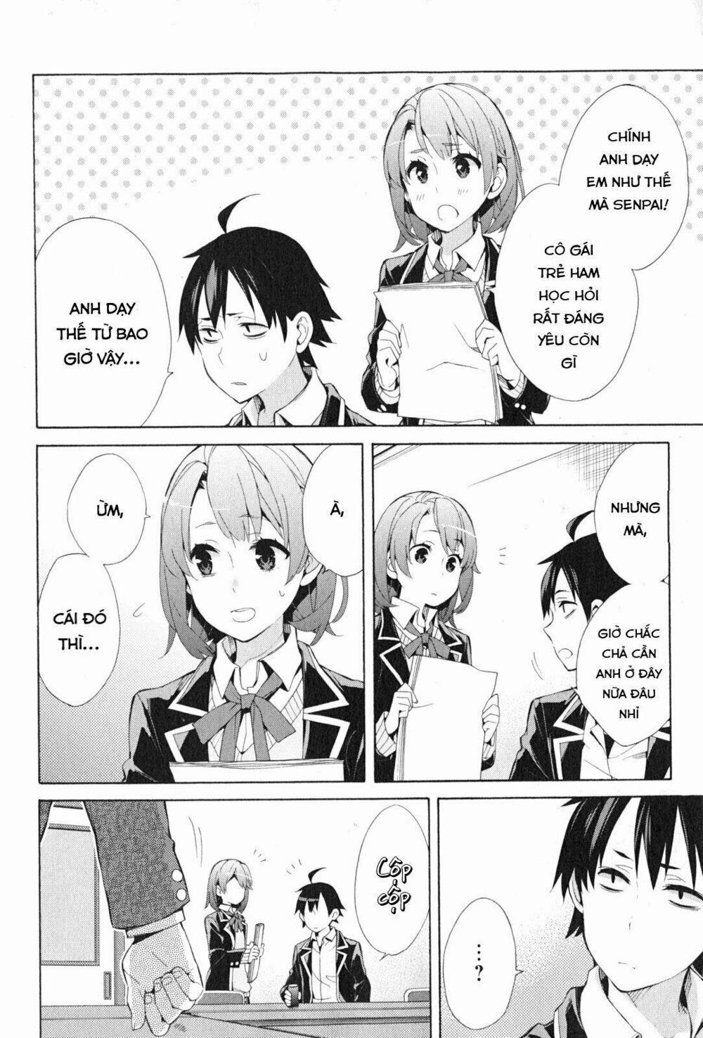 Chuyện Tình Thanh Xuân Bi Hài Của Tôi Quả Nhiên Là Sai Lầm 36 trang 13