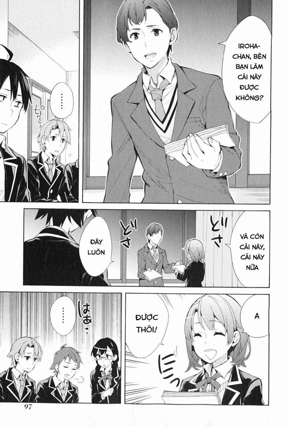 Chuyện Tình Thanh Xuân Bi Hài Của Tôi Quả Nhiên Là Sai Lầm 36 trang 14