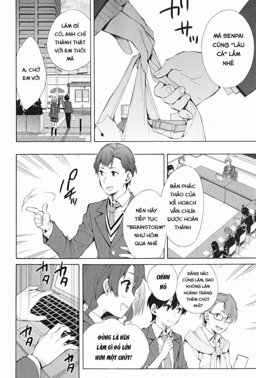 Chuyện Tình Thanh Xuân Bi Hài Của Tôi Quả Nhiên Là Sai Lầm 36 trang 21