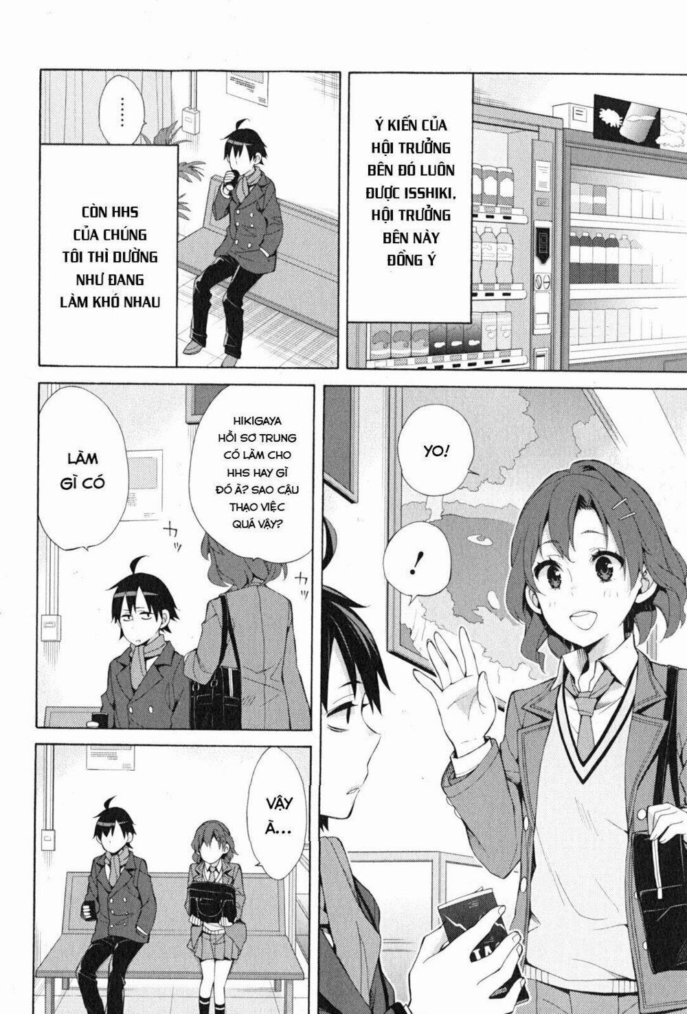 Chuyện Tình Thanh Xuân Bi Hài Của Tôi Quả Nhiên Là Sai Lầm 36 trang 29