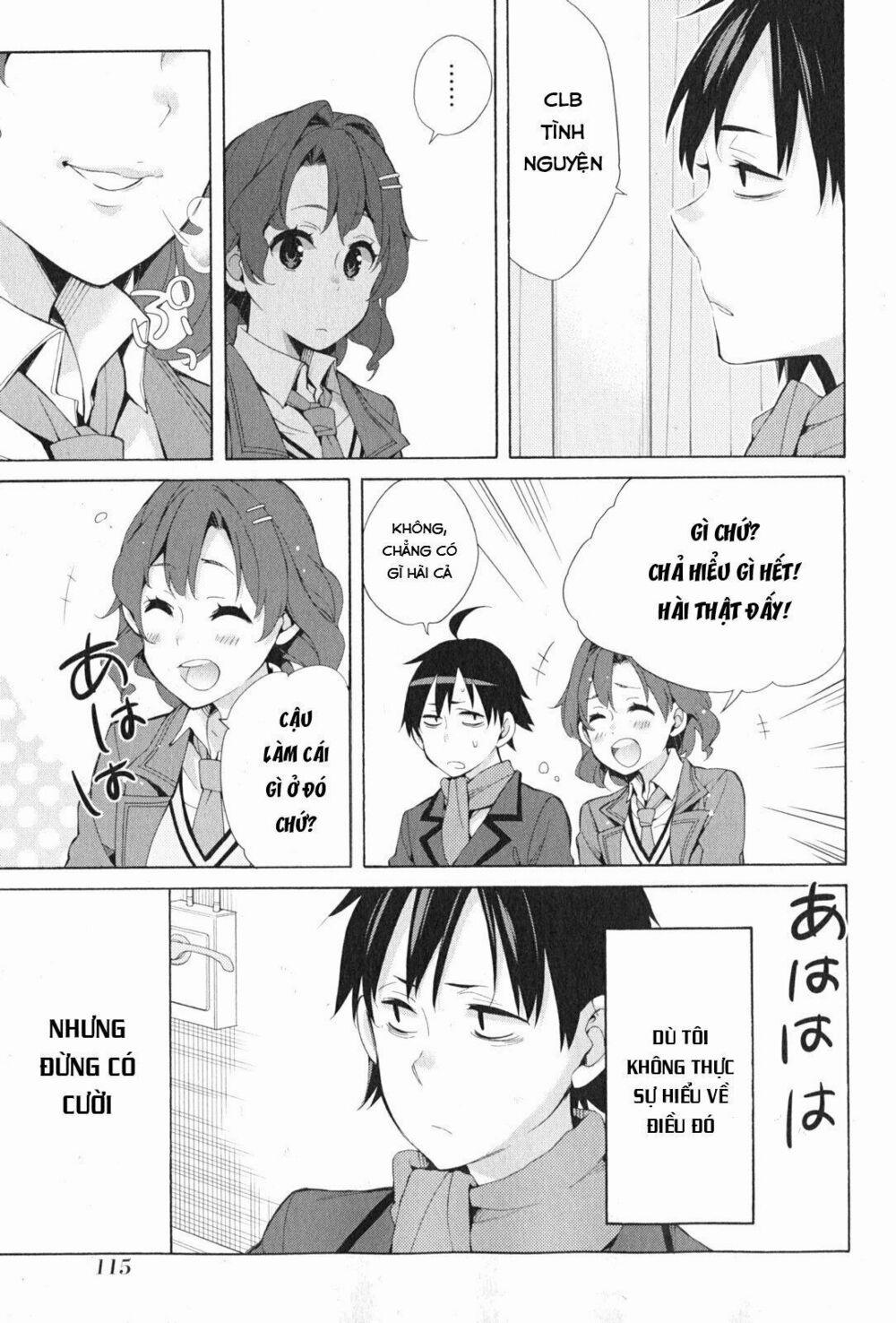 Chuyện Tình Thanh Xuân Bi Hài Của Tôi Quả Nhiên Là Sai Lầm 36 trang 32