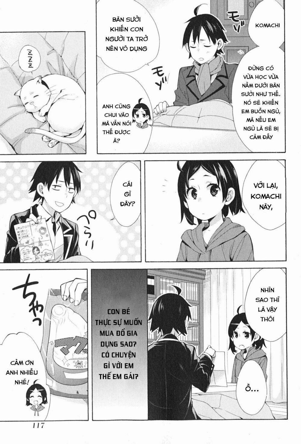 Chuyện Tình Thanh Xuân Bi Hài Của Tôi Quả Nhiên Là Sai Lầm 36 trang 34