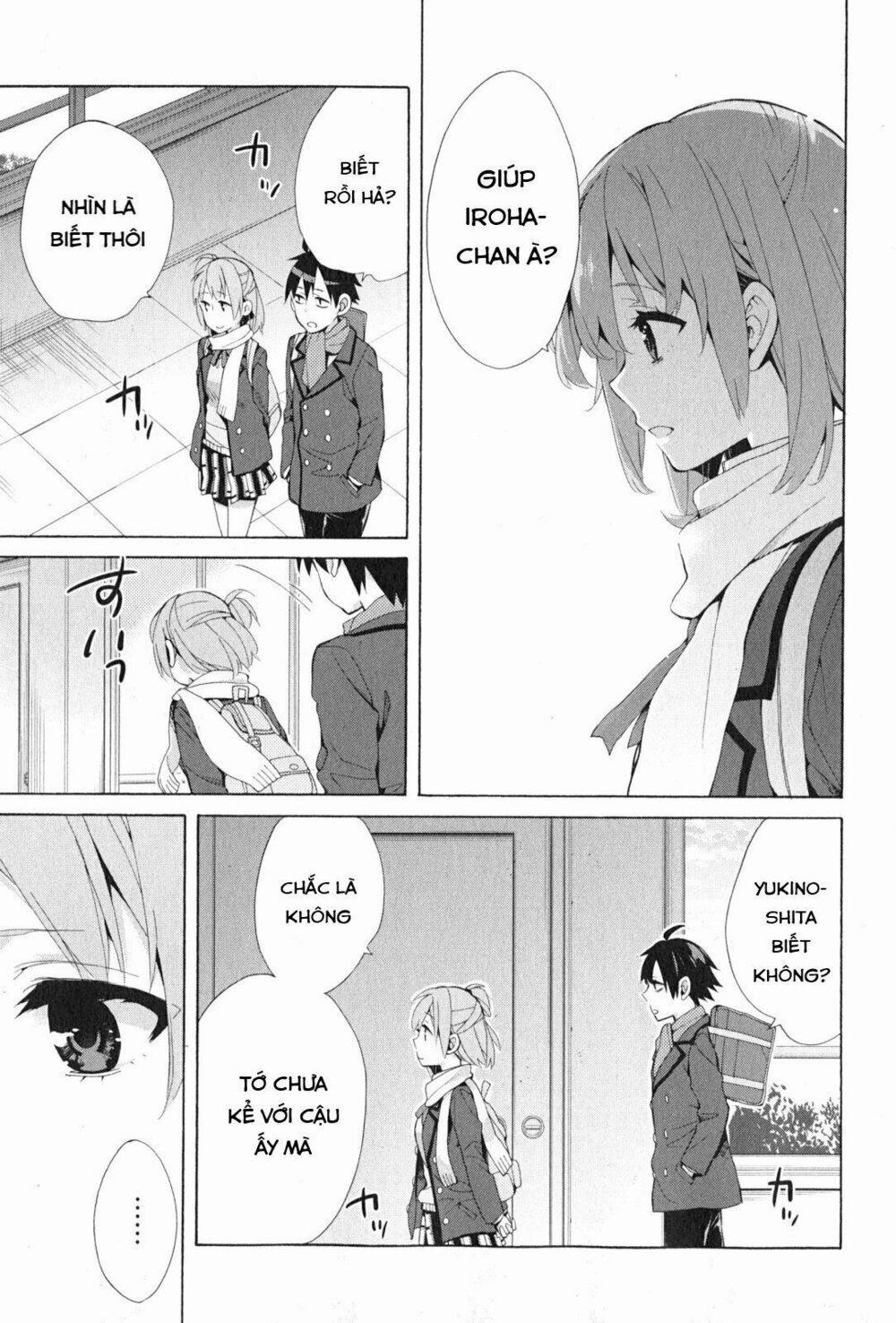 Chuyện Tình Thanh Xuân Bi Hài Của Tôi Quả Nhiên Là Sai Lầm 36 trang 40