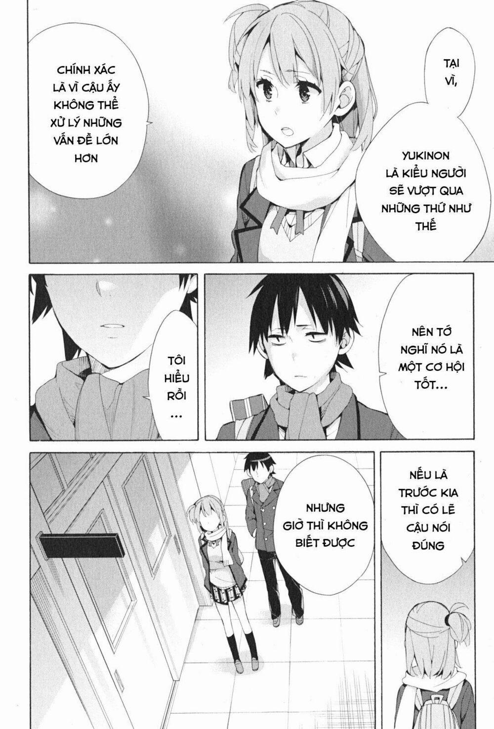 Chuyện Tình Thanh Xuân Bi Hài Của Tôi Quả Nhiên Là Sai Lầm 36 trang 43