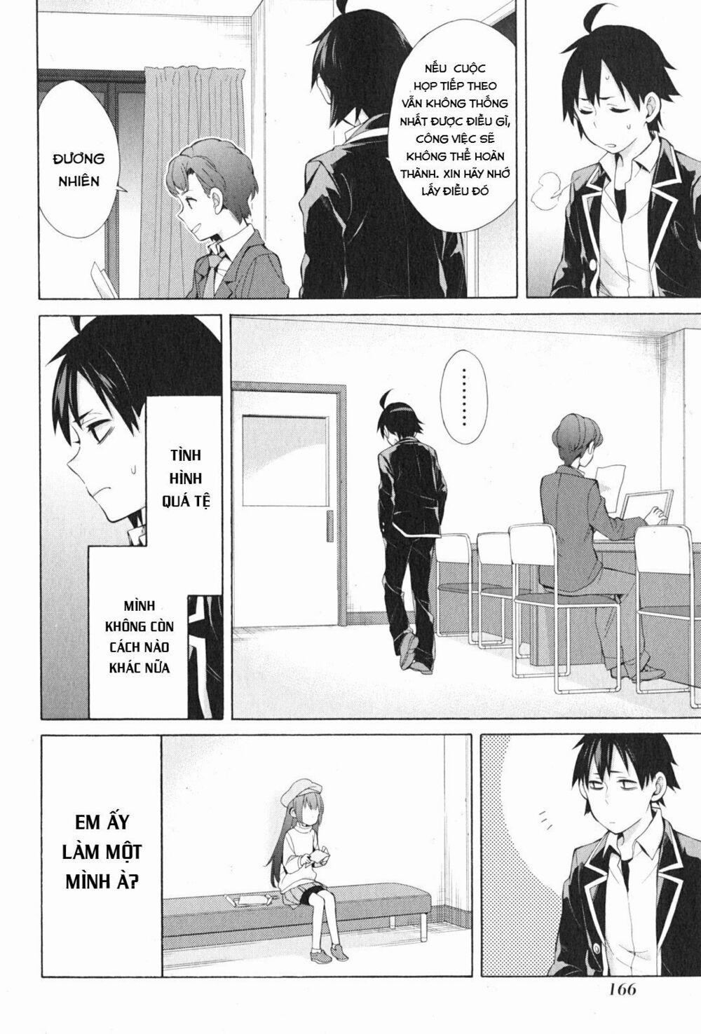 Chuyện Tình Thanh Xuân Bi Hài Của Tôi Quả Nhiên Là Sai Lầm 37 trang 36