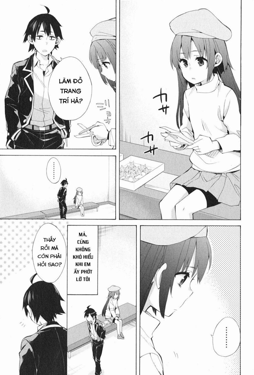 Chuyện Tình Thanh Xuân Bi Hài Của Tôi Quả Nhiên Là Sai Lầm 37 trang 37