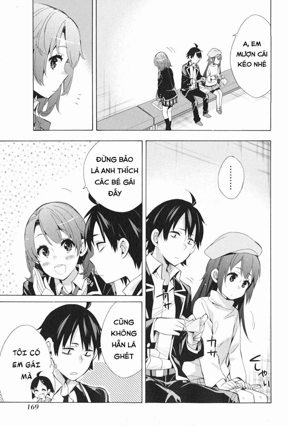 Chuyện Tình Thanh Xuân Bi Hài Của Tôi Quả Nhiên Là Sai Lầm 37 trang 39