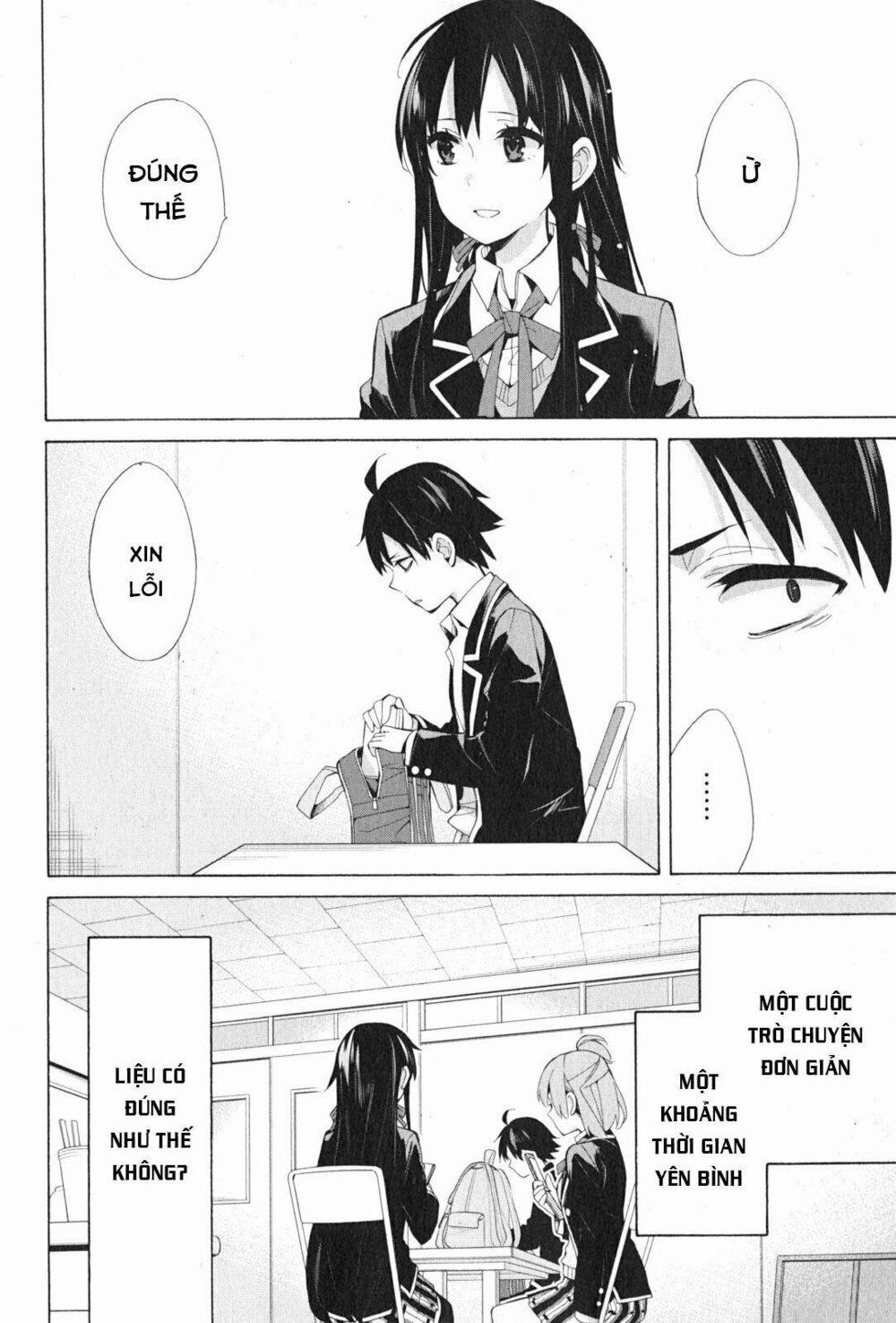 Chuyện Tình Thanh Xuân Bi Hài Của Tôi Quả Nhiên Là Sai Lầm 37 trang 5