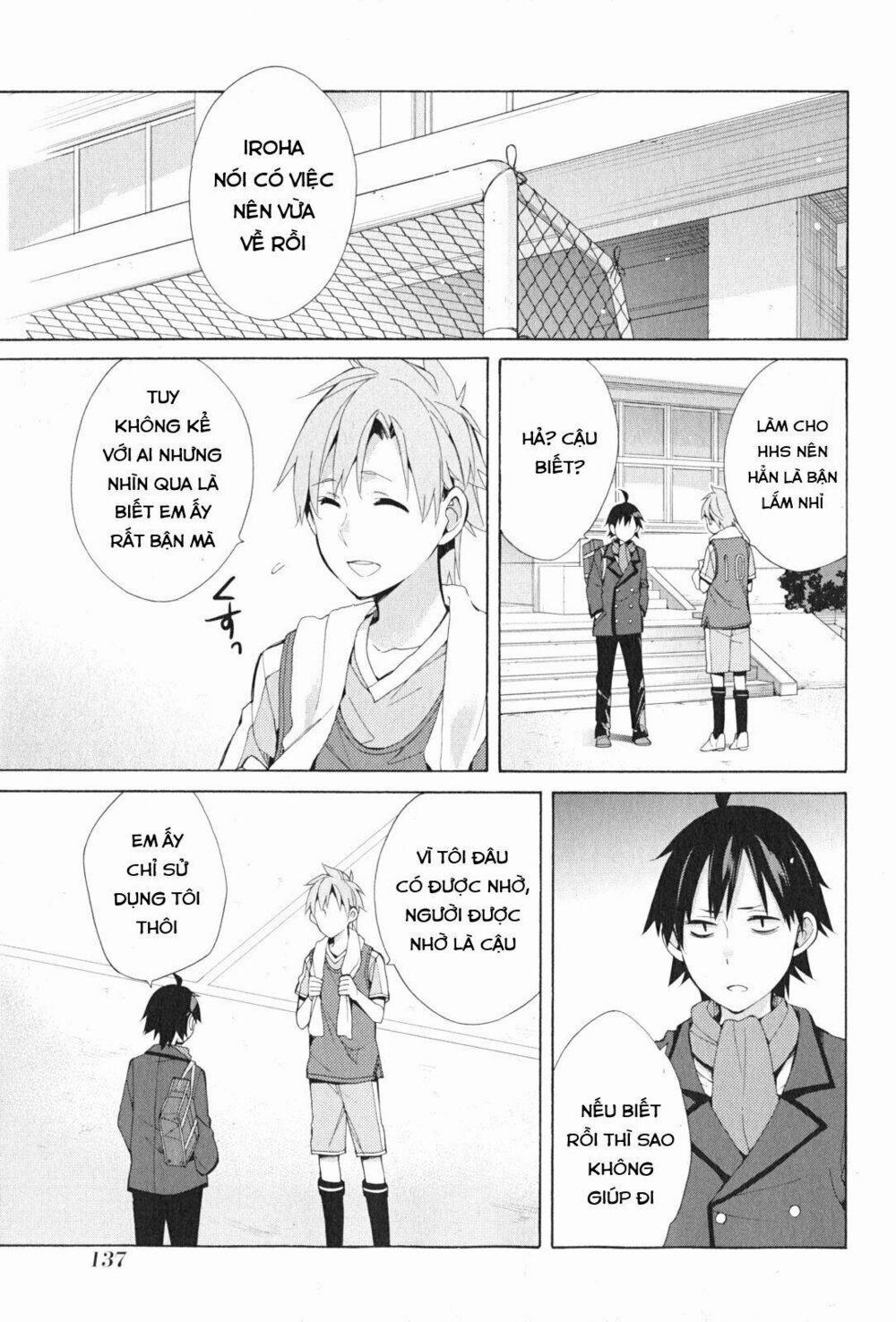 Chuyện Tình Thanh Xuân Bi Hài Của Tôi Quả Nhiên Là Sai Lầm 37 trang 8