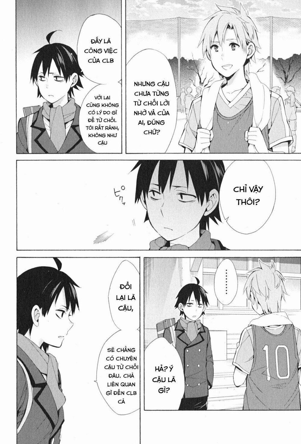 Chuyện Tình Thanh Xuân Bi Hài Của Tôi Quả Nhiên Là Sai Lầm 37 trang 9