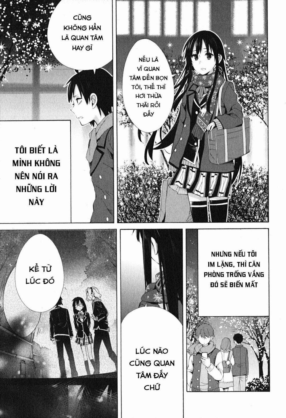 Chuyện Tình Thanh Xuân Bi Hài Của Tôi Quả Nhiên Là Sai Lầm 38 trang 16