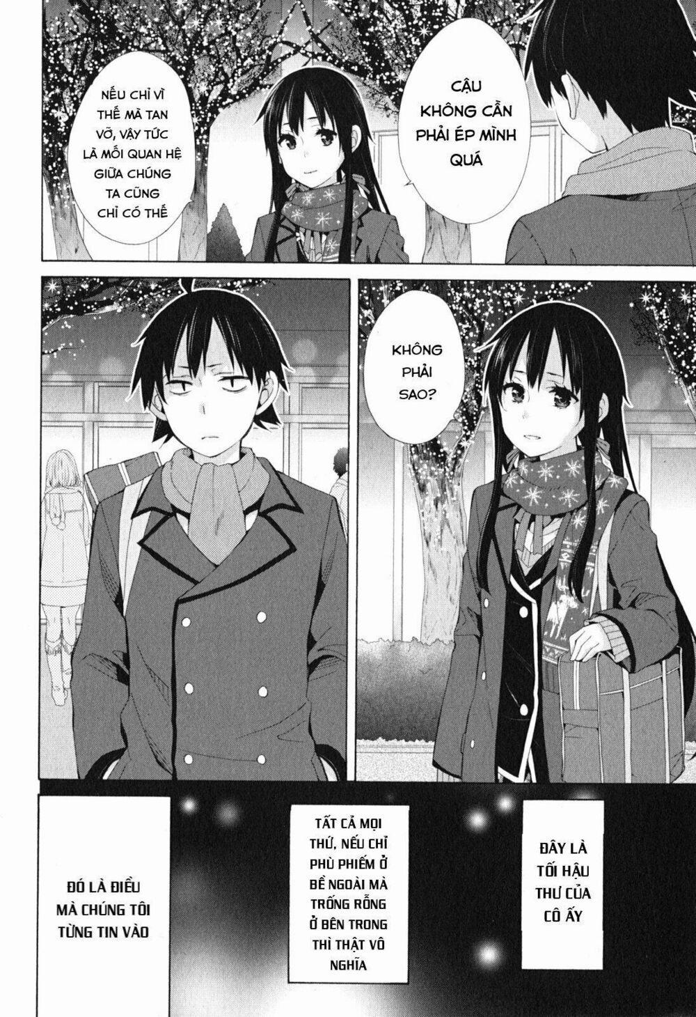 Chuyện Tình Thanh Xuân Bi Hài Của Tôi Quả Nhiên Là Sai Lầm 38 trang 17