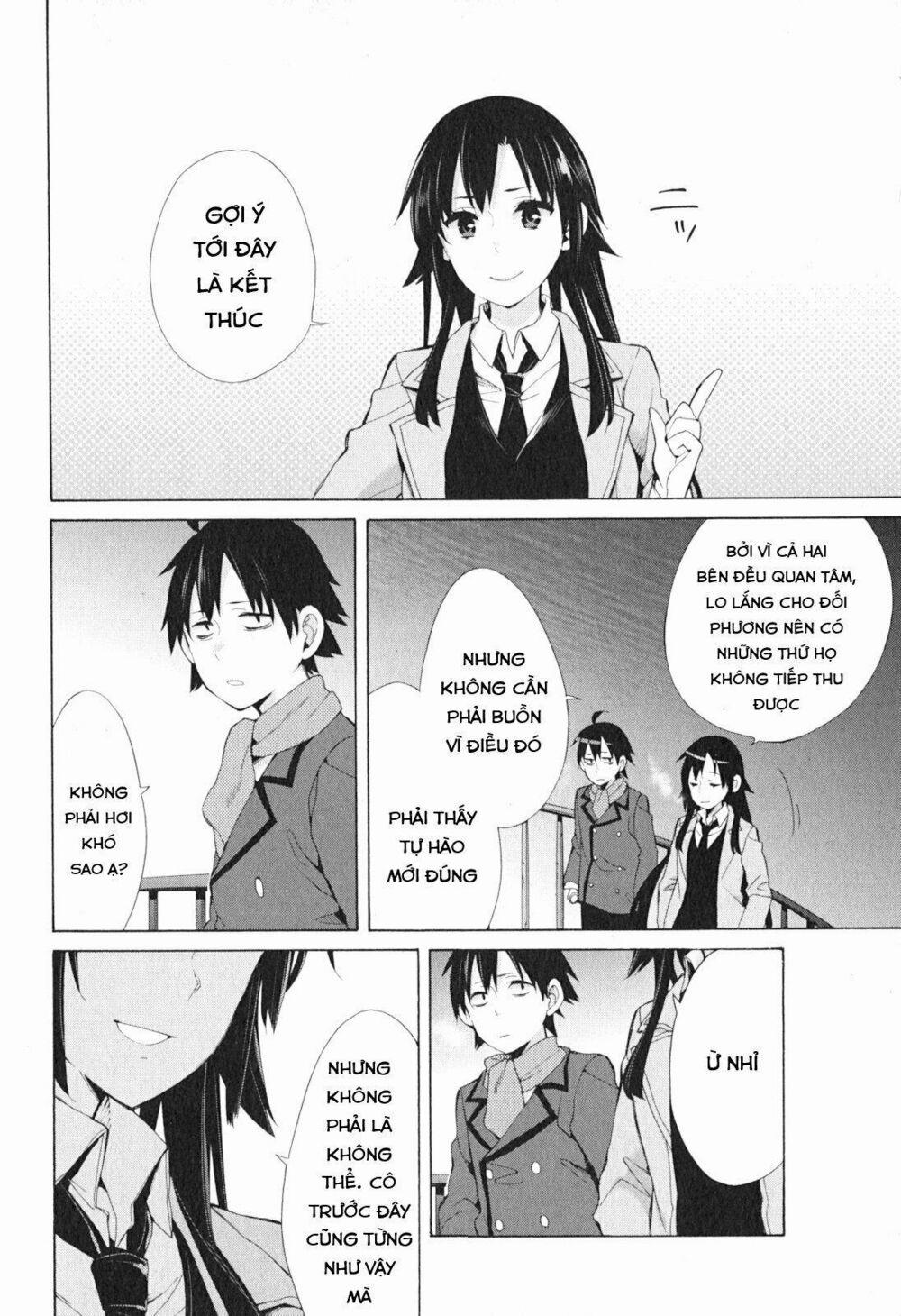 Chuyện Tình Thanh Xuân Bi Hài Của Tôi Quả Nhiên Là Sai Lầm 39 trang 21