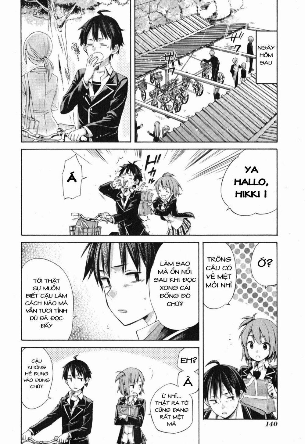 Chuyện Tình Thanh Xuân Bi Hài Của Tôi Quả Nhiên Là Sai Lầm 4 trang 18