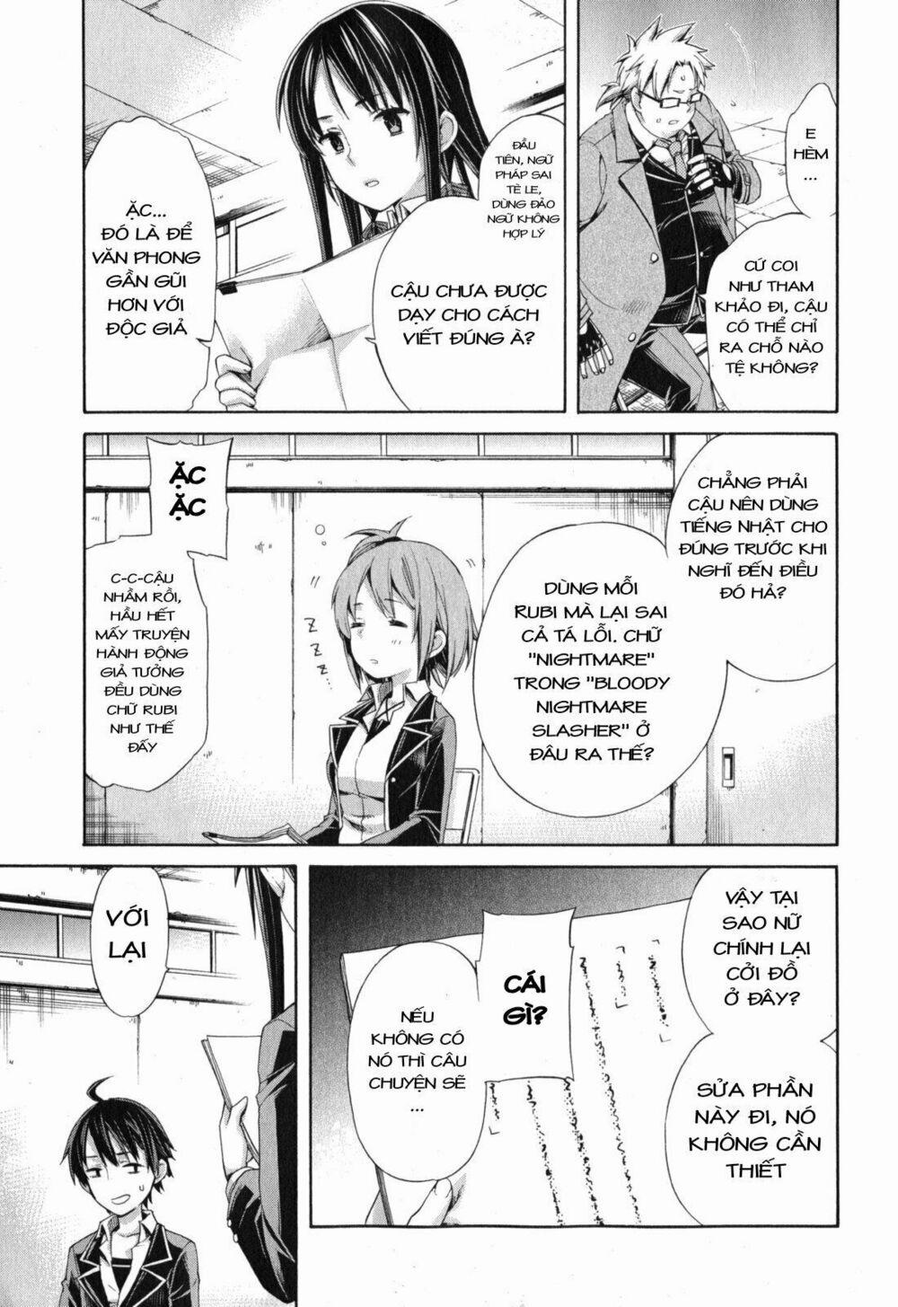 Chuyện Tình Thanh Xuân Bi Hài Của Tôi Quả Nhiên Là Sai Lầm 4 trang 23