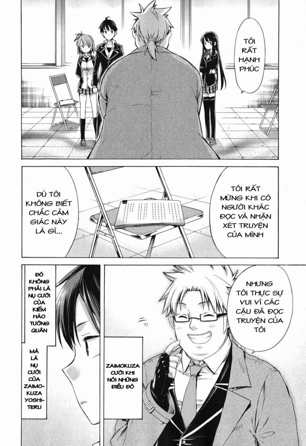 Chuyện Tình Thanh Xuân Bi Hài Của Tôi Quả Nhiên Là Sai Lầm 4 trang 30