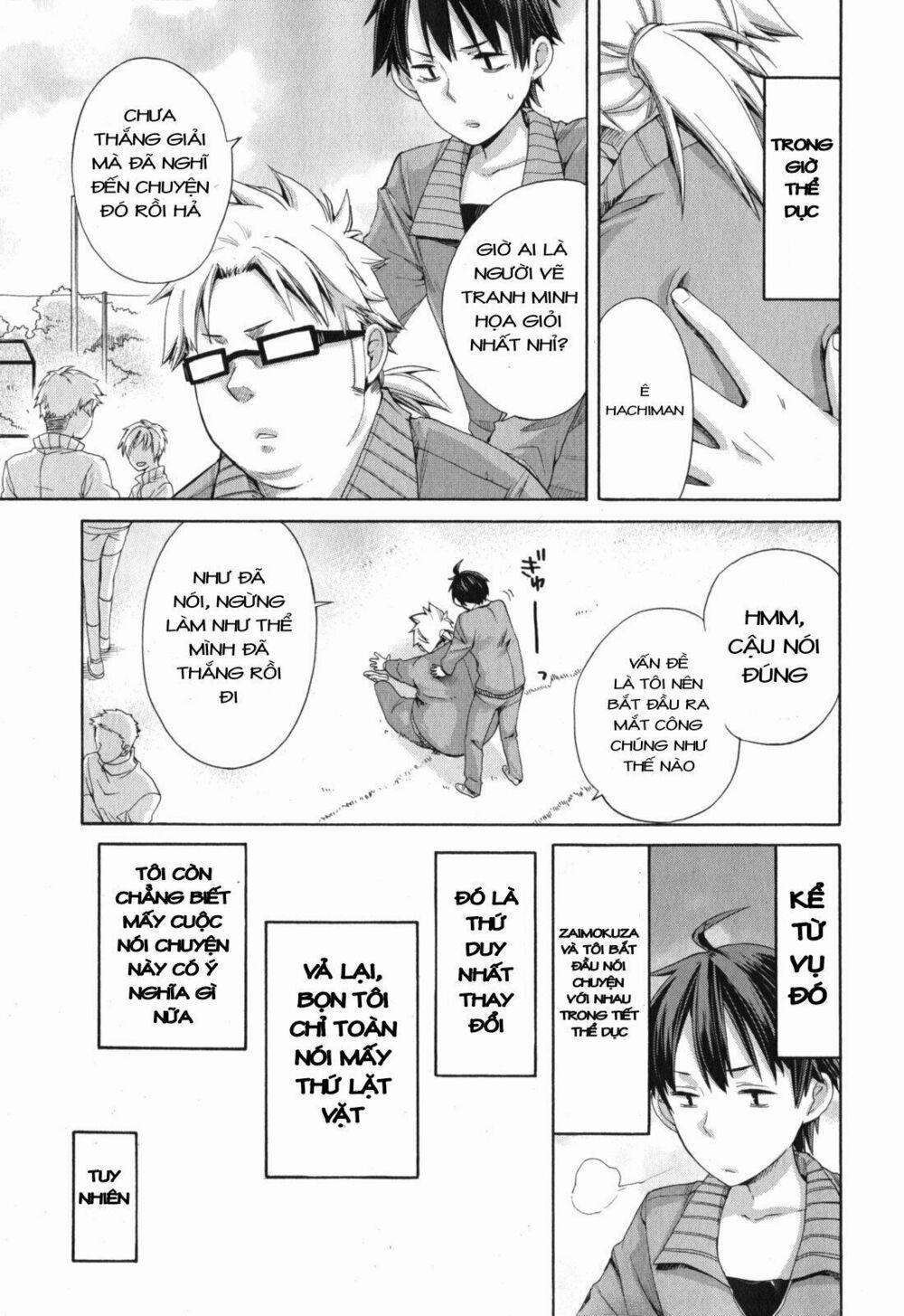 Chuyện Tình Thanh Xuân Bi Hài Của Tôi Quả Nhiên Là Sai Lầm 4 trang 33