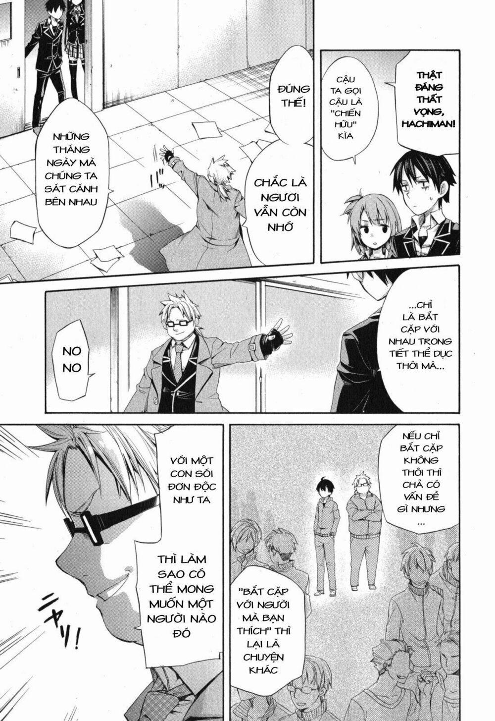 Chuyện Tình Thanh Xuân Bi Hài Của Tôi Quả Nhiên Là Sai Lầm 4 trang 7