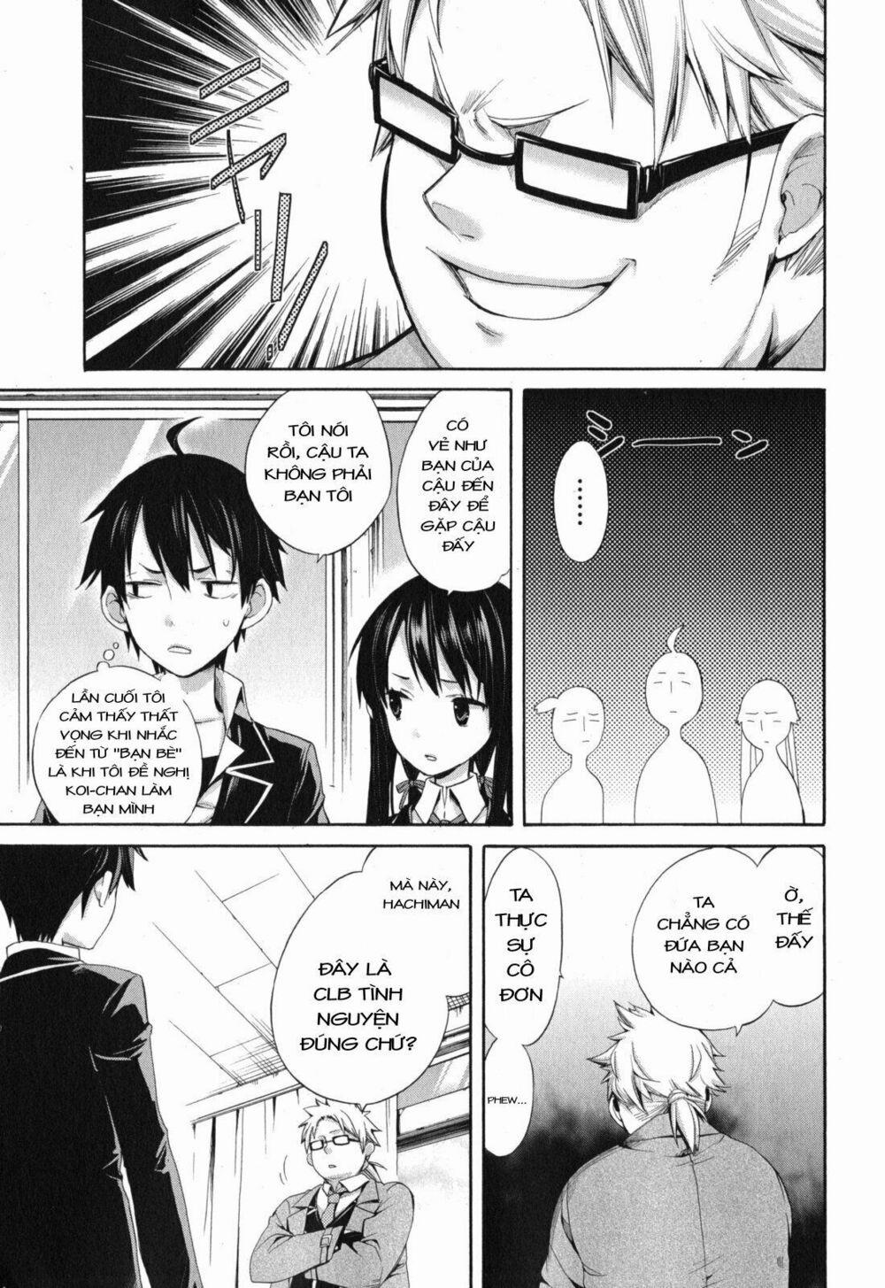 Chuyện Tình Thanh Xuân Bi Hài Của Tôi Quả Nhiên Là Sai Lầm 4 trang 9